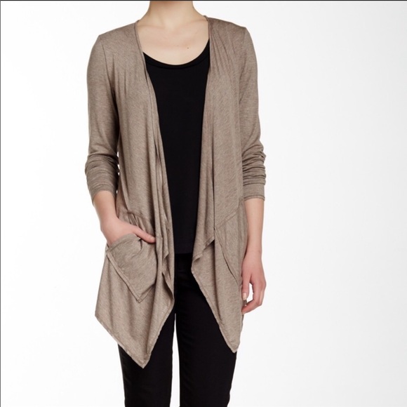 studio waterfall cardigan